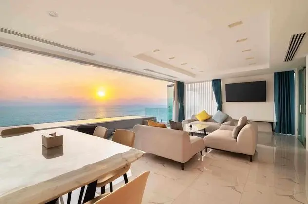 Deluxe Villa, 3 Yatak Odası, Deniz Manzaralı, Okyanusa Sıfır
