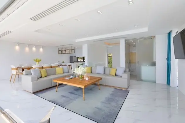 Deluxe Villa, 3 Yatak Odası, Deniz Manzaralı, Okyanusa Sıfır