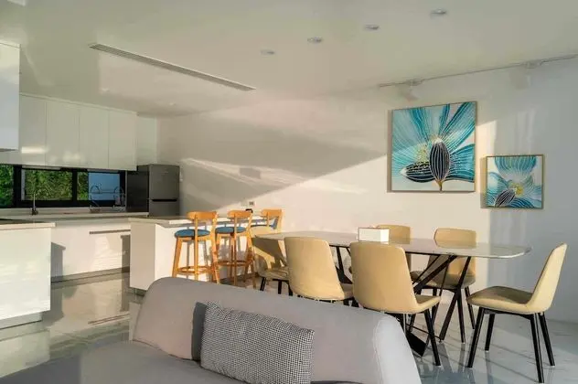 Deluxe Villa, 3 Yatak Odası, Deniz Manzaralı, Okyanusa Sıfır