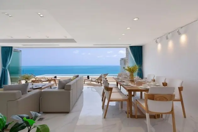 Deluxe Villa, 3 Yatak Odası, Deniz Manzaralı, Okyanusa Sıfır