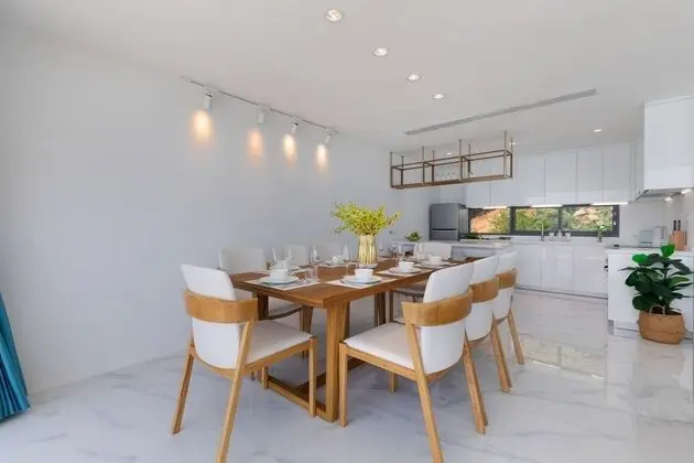 Deluxe Villa, 3 Yatak Odası, Deniz Manzaralı, Okyanusa Sıfır