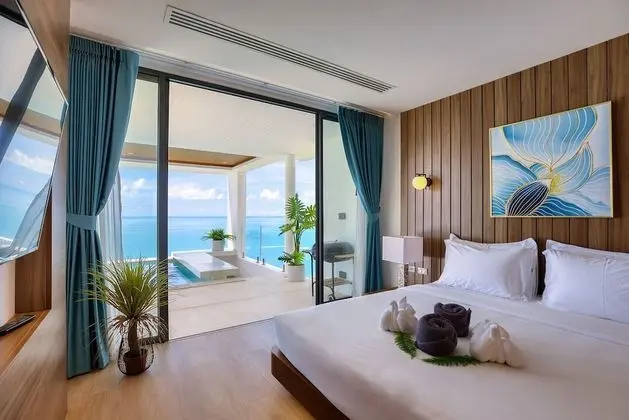 Deluxe Villa, 4 Yatak Odası, Deniz Manzaralı, Denize Bakan