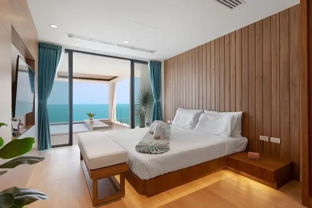 Deluxe Villa, 4 Yatak Odası, Deniz Manzaralı, Denize Bakan