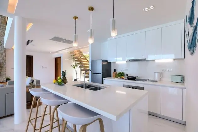 Deluxe Villa, 4 Yatak Odası, Deniz Manzaralı, Denize Bakan