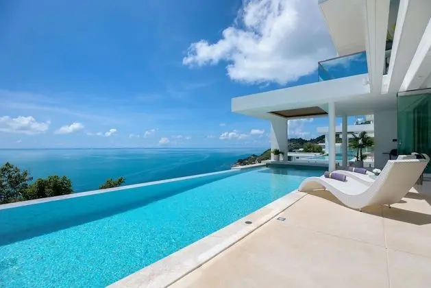 Deluxe Villa, 4 Yatak Odası, Deniz Manzaralı, Denize Bakan