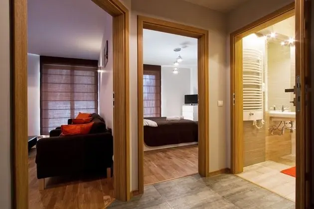 Luxury Apart Daire, 1 Yatak Odası, Balkon, Bahçe Manzaralı