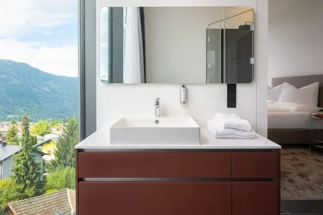 Junior Stüdyo Süit, 1 Yatak Odası, Sigara İçilmez, Dağ Manzaralı