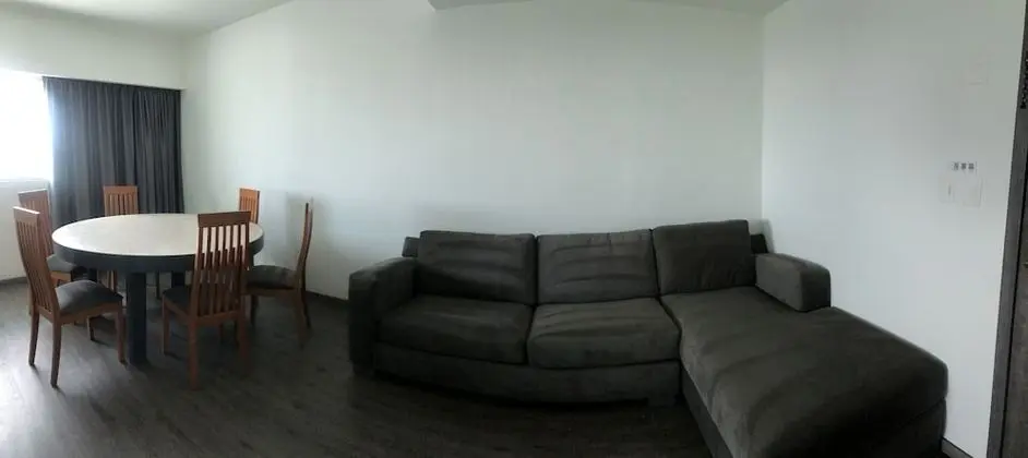 Business Suite with living area and street view