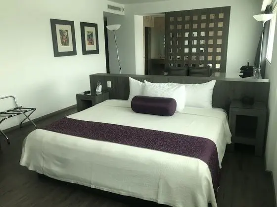 Master Suite with jacuzzi and street view