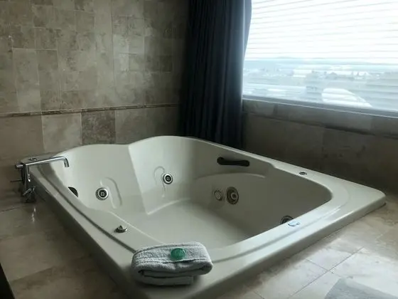Master Suite with jacuzzi and street view