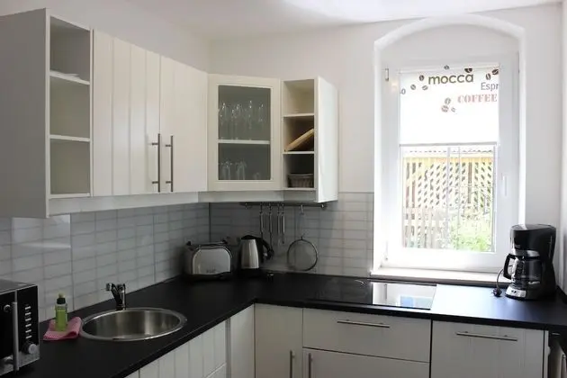 Apart Daire, 1 Yatak Odası, Mutfak, Bahçe Manzaralı (Dresden)
