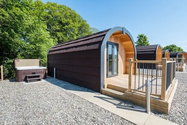 Kulübe, 1 Yatak Odası (Private Hot Tub)