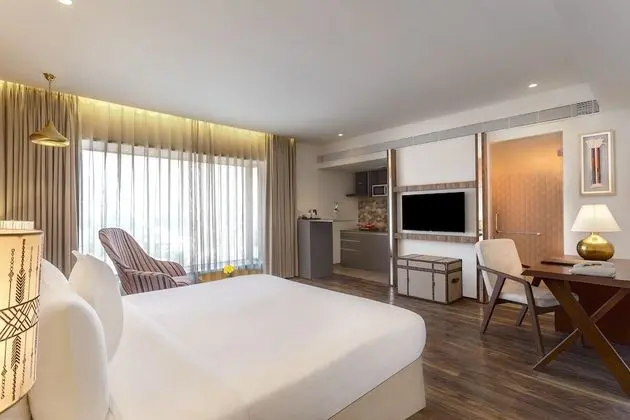 Deluxe Oda, 1 En Büyük (King) Boy Yatak (Studio Apartment)