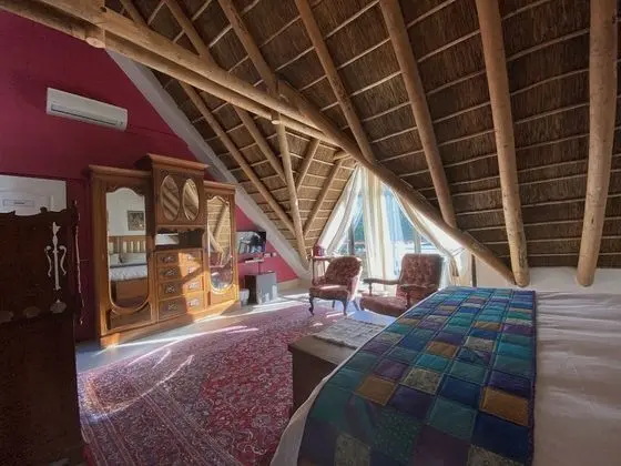 Deluxe Tek Büyük Yataklı Oda (Thatch room)