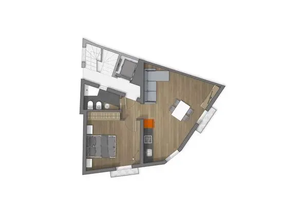 Superior Apart Daire, 1 Yatak Odası