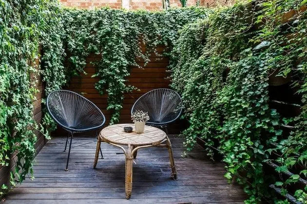 Tek Büyük Yataklı Oda, Teras, Zemin Kat (Interior courtyard view)