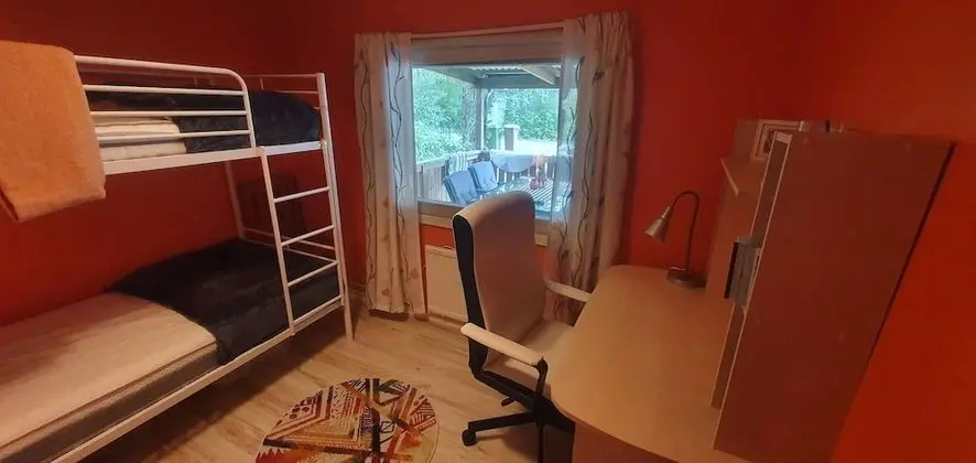 Kulübe, 2 Yatak Odası, Şömine