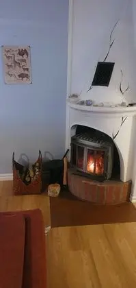 Kulübe, 2 Yatak Odası, Şömine