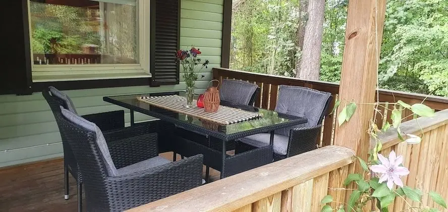 Kulübe, 2 Yatak Odası, Şömine