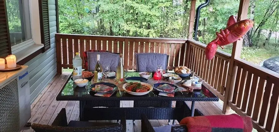 Kulübe, 2 Yatak Odası, Şömine