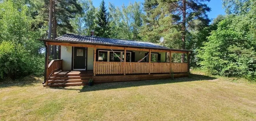 Kulübe, 2 Yatak Odası, Şömine