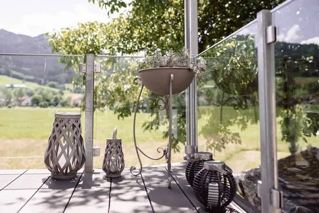 Panoramic Apart Daire, 1 Büyük (Queen) Boy Yatak, Küçük Mutfak, Bahçe Manzaralı