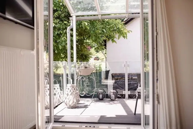 Panoramic Apart Daire, 1 Büyük (Queen) Boy Yatak, Küçük Mutfak, Bahçe Manzaralı