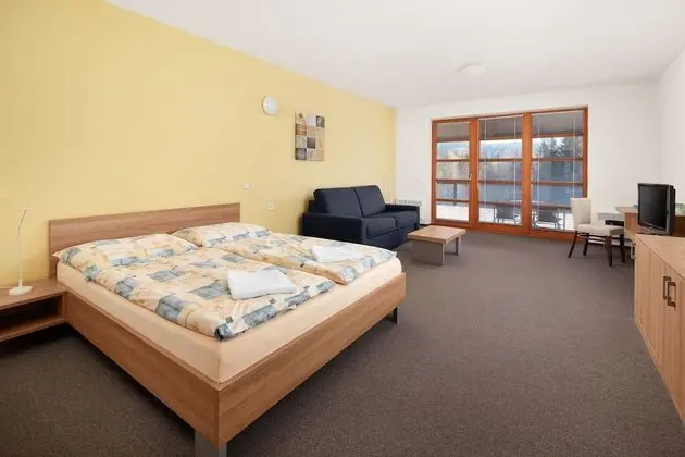 Double room with a terrace and an extra bed available