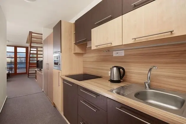 Maisonette apartment with a balcony and a kitchenette