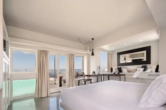 Deluxe Süit, Sıcak Su Havuzu, Deniz Manzaralı