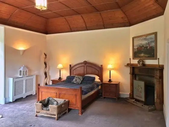 Deluxe Tek Büyük veya İki Ayrı Yataklı Oda, 3 Yatak Odası, Bahçe Manzaralı