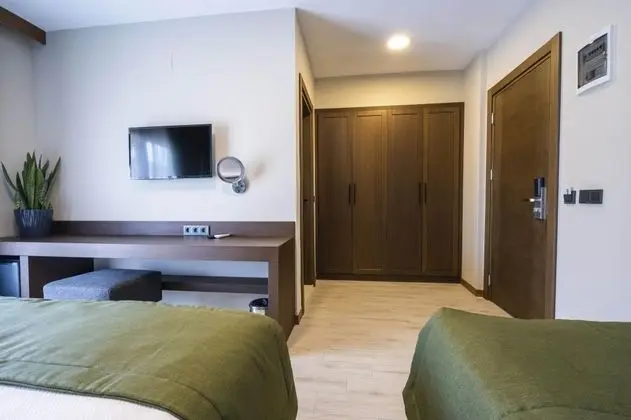 Triple, Bahçe Manzaralı, Balkonlu