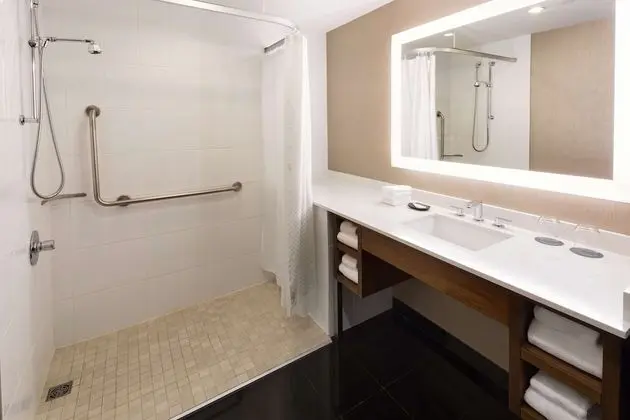 Oda, 1 En Büyük (King) Boy Yatak, Engellilere Uygun (Roll-In Shower)