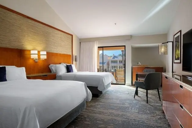 Deluxe Oda, 2 Büyük (Queen) Boy Yatak, Resort Manzaralı