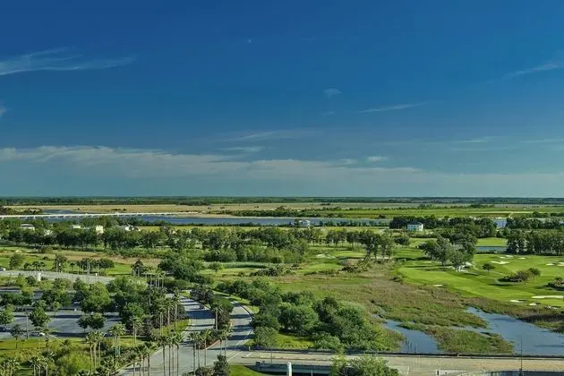 Süit, 1 Yatak Odası, Golf Manzaralı