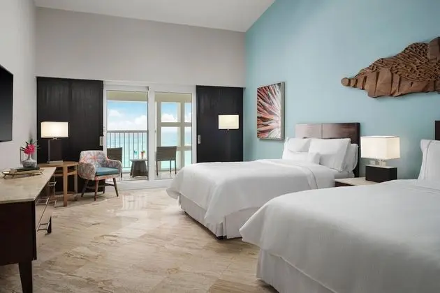 Deluxe Oda, 2 Çift Kişilik Yatak, Balkon, Okyanus Manzaralı