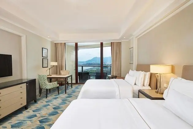 Oda, 2 Tek Kişilik Yatak, Balkon, Kısmi Deniz Manzarası