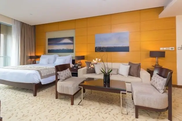 Superior Studio with Partial Burj View