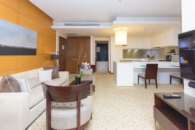 Superior Studio with Partial Burj View