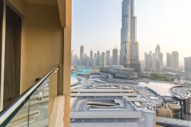 Superior Studio with Partial Burj View