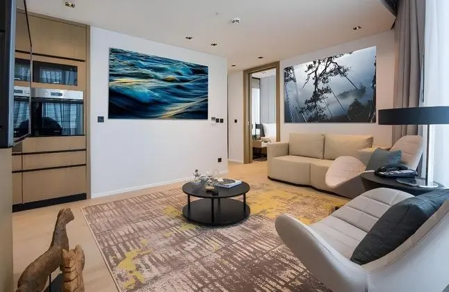 Sehir Manzaralı Cift Odalı Apartment Odası