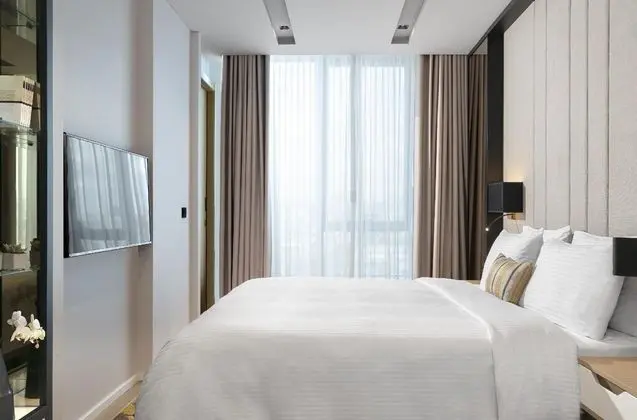 Sehir Manzaralı Tek Odalı Apartment Odası