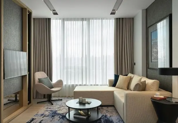 Sehir Manzaralı Tek Odalı Apartment Odası