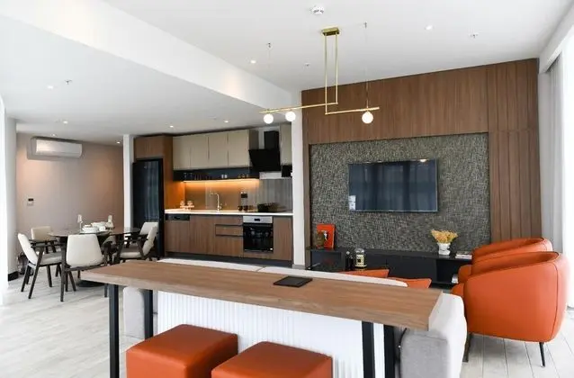 Spacious Dort Odalı Apartment Odası