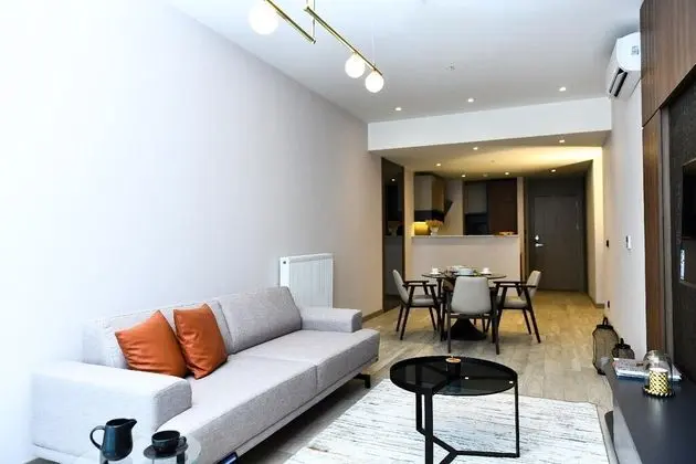 Spacious Iki Odalı Apartment Odası