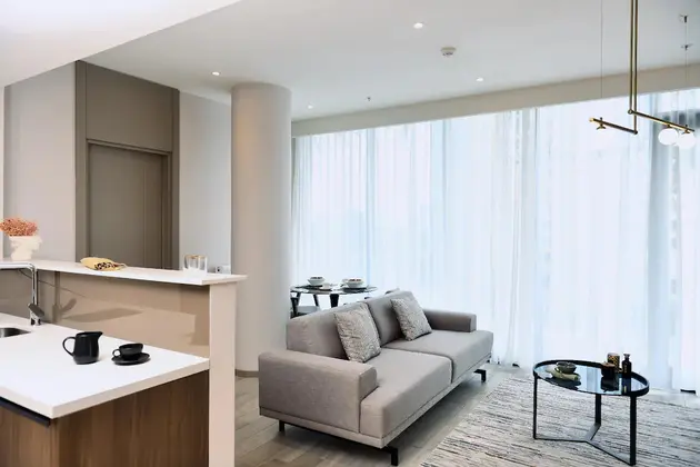 Spacious Tek Odalı Apartment Odası