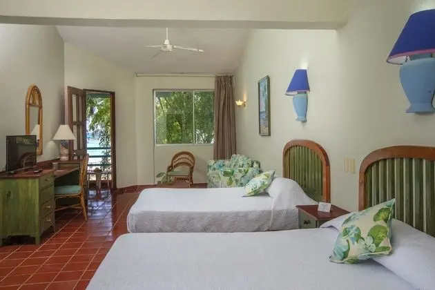 Double with partial sea view