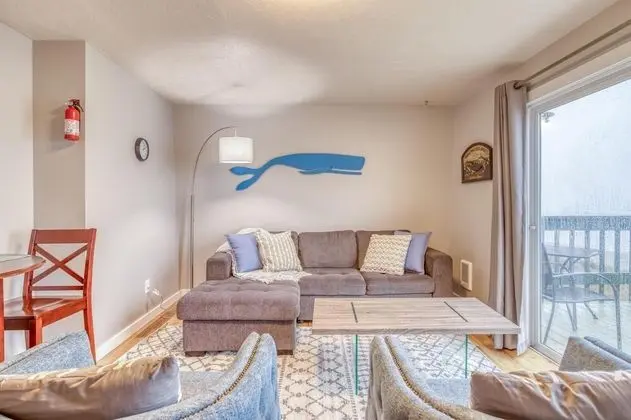 Daire, 1 Büyük (Queen) Boy Yatak ve Çekyat, Plaj Manzaralı (Whale Watcher Condo #2)