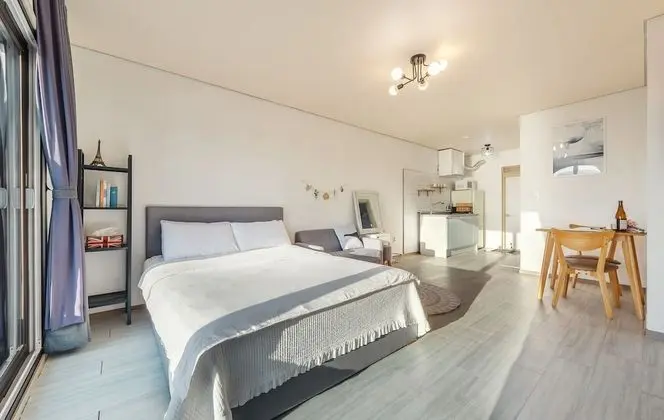 Superior Tek Büyük Yataklı Oda, Teras, Okyanus Manzaralı (Shamu)