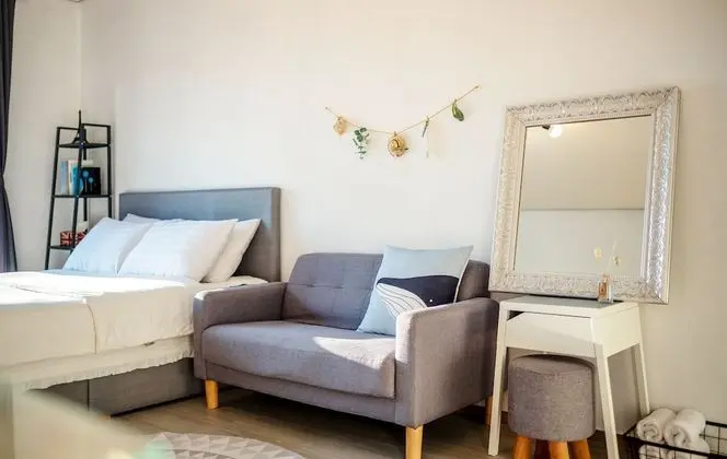 Superior Tek Büyük Yataklı Oda, Teras, Okyanus Manzaralı (Shamu)